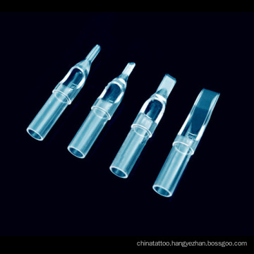 Sterile Disposable Plastic Blue Short Tattoo Tips